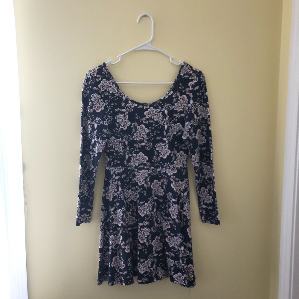 Charlotte Russe Blue Floral Dress